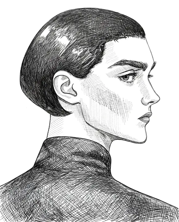 Portraits drawing preview